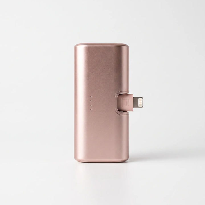 Sleek and minimalist mini power bank designed for fast mobile device charging