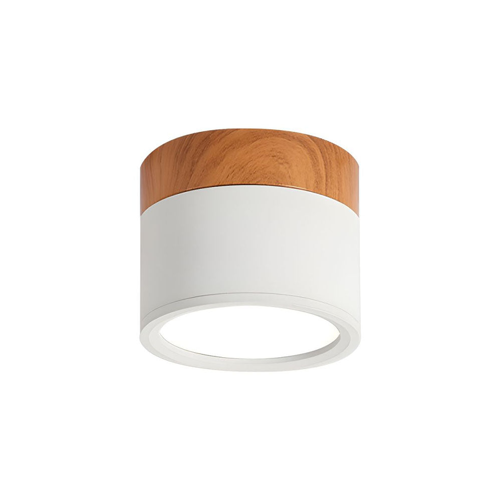 Detailed shot of energy efficient LED ceiling light mechanism