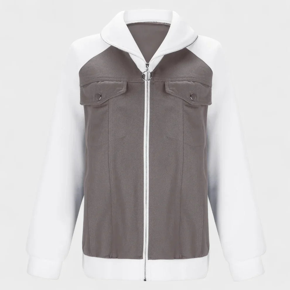 Nikki | Women’s Denim Sherpa Jacket