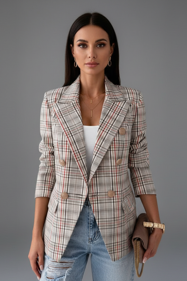 Palmer | Women’s Textured Lapel Blazer
