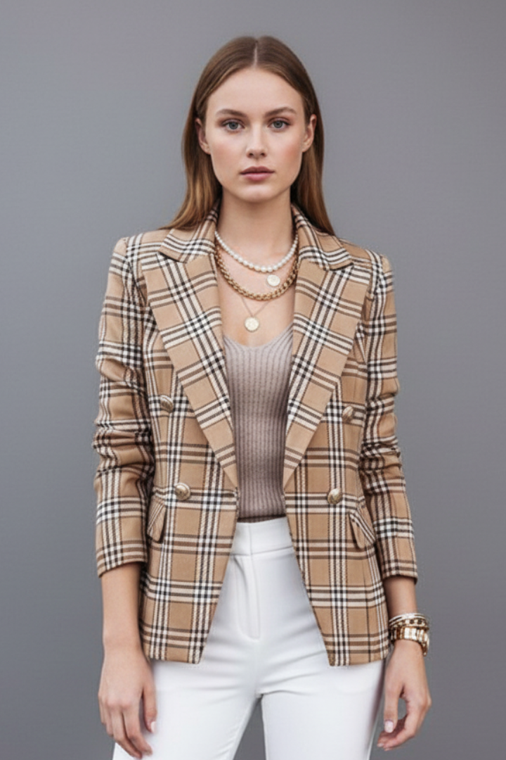 Palmer | Women’s Textured Lapel Blazer