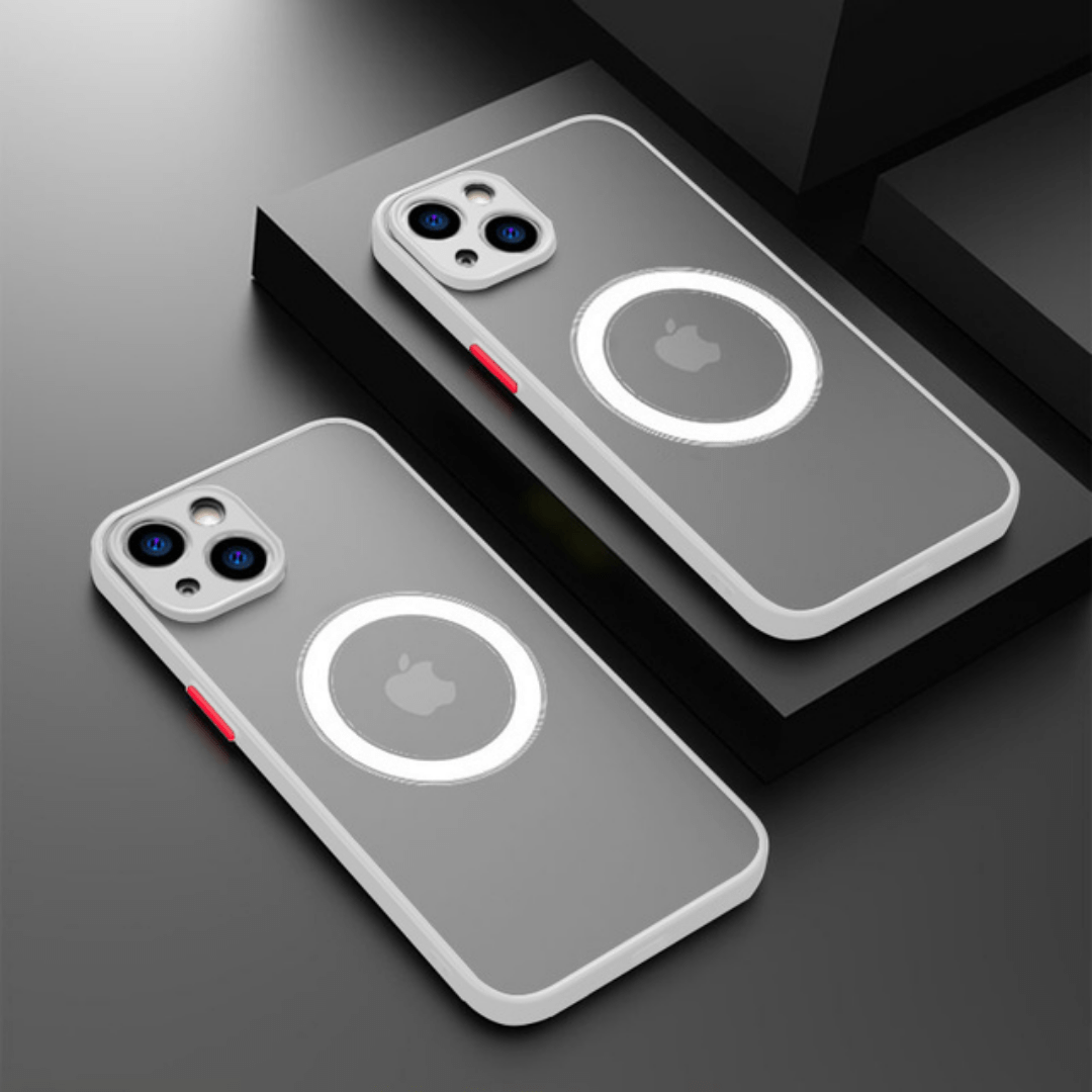Slim wireless charging phone accessory compatible with MagSafe technology