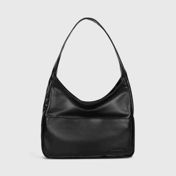 Black Gloria vintage shoulder bag front view