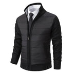 Kendall | Men’s Quilted-Front Knit Jacket
