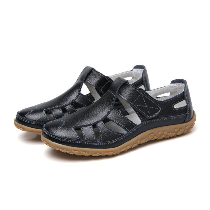 Pair of stylish summer footwear designed for daily walking and outdoor activities