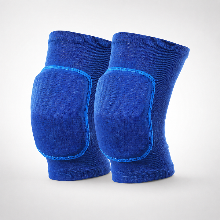 Compression elbow brace with shock-absorbing athletic padding for daily workouts