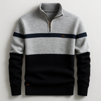 John | Men’s Quarter-Zip Knit Sweater