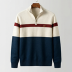 John | Men’s Quarter-Zip Knit Sweater