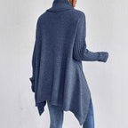 Harlowe | Women’s Oversized Turtleneck Knit Sweater