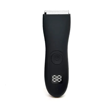 Unisex rechargeable precision grooming trimmer in black finish