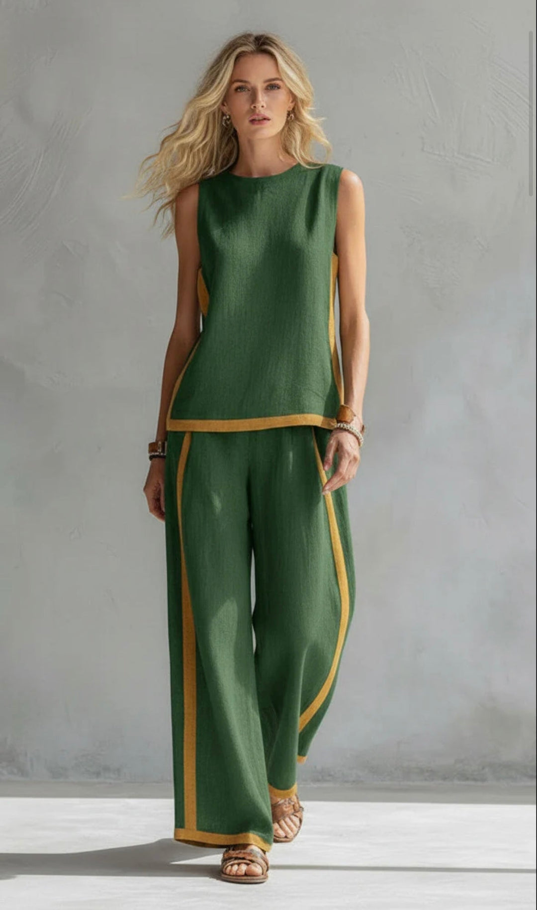 Versatile womens two piece set ideal for office wear and casual outings