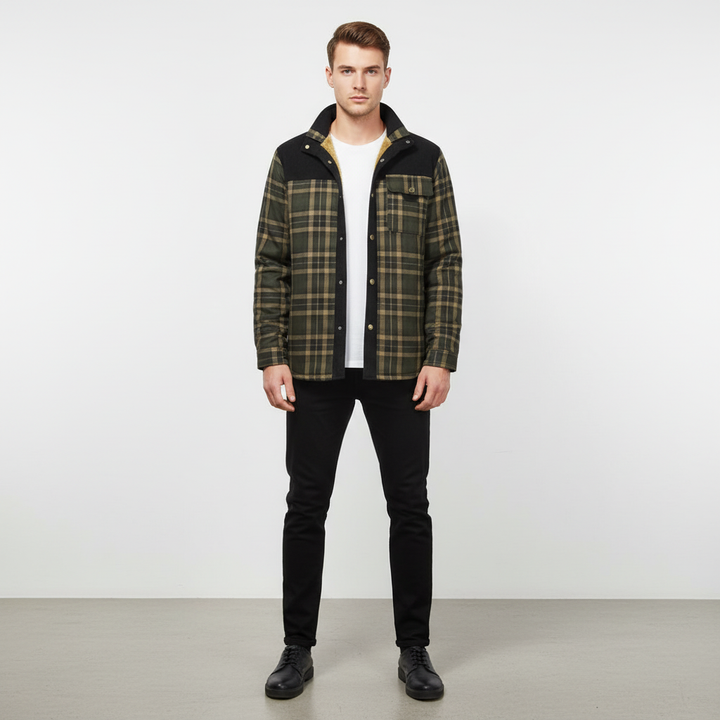 Holden | Men’s Fleece-Lined Plaid Jacket