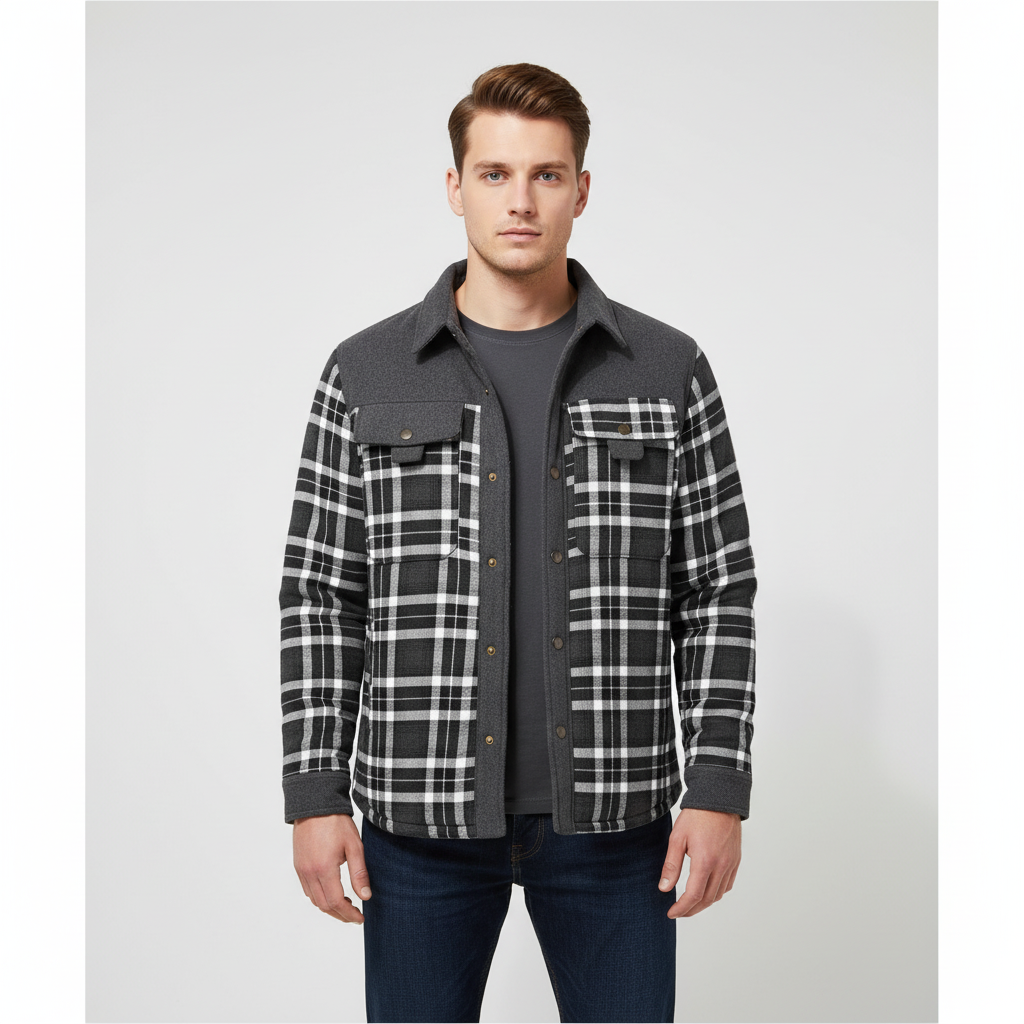 Holden | Men’s Fleece-Lined Plaid Jacket