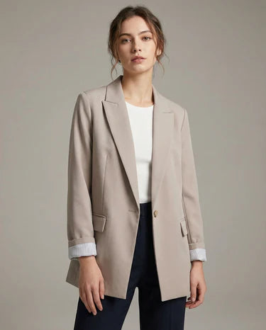 Carmelle | Women’s Brown Oversized Blazer