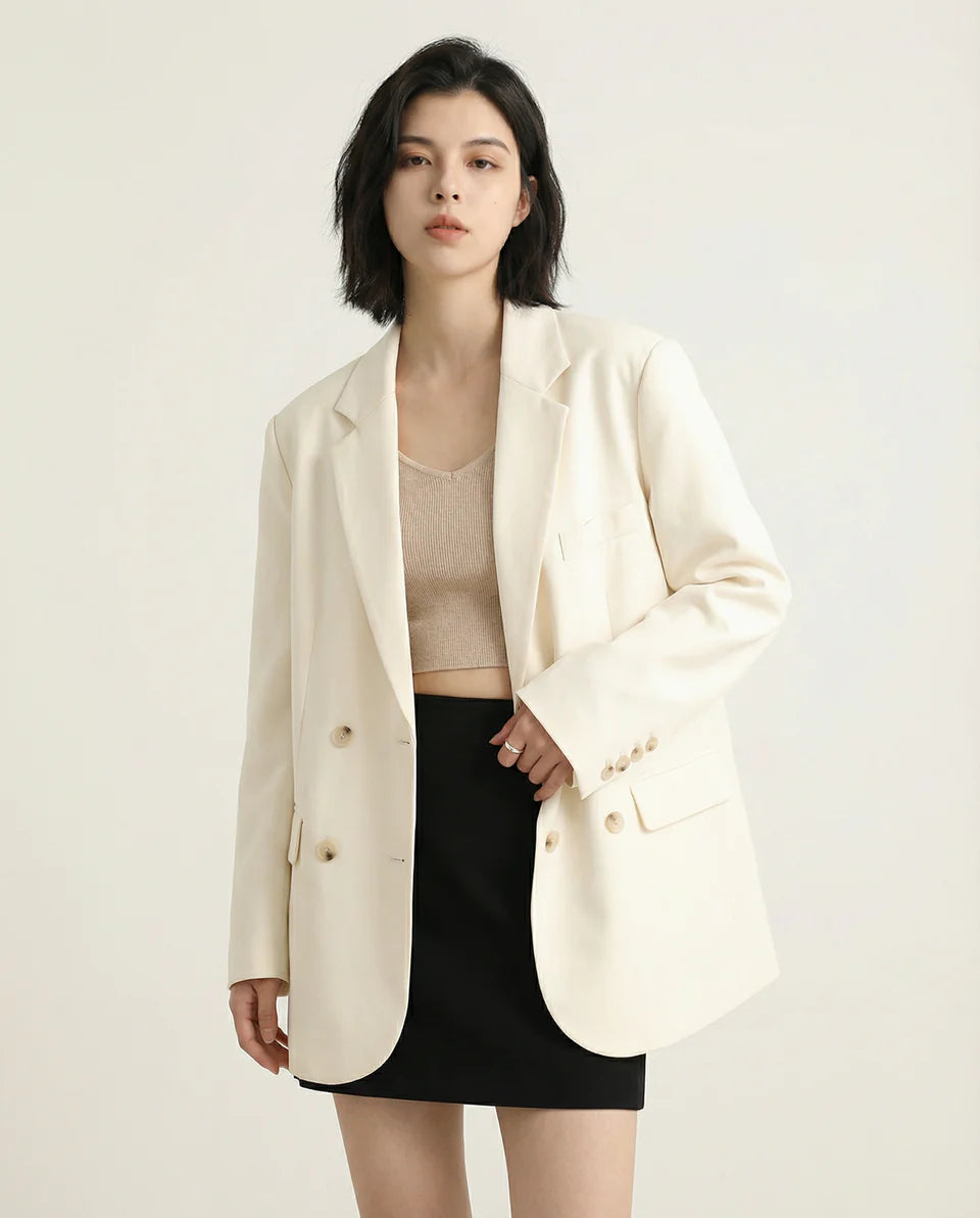 Brielle | Women’s Double-Breasted Blazer