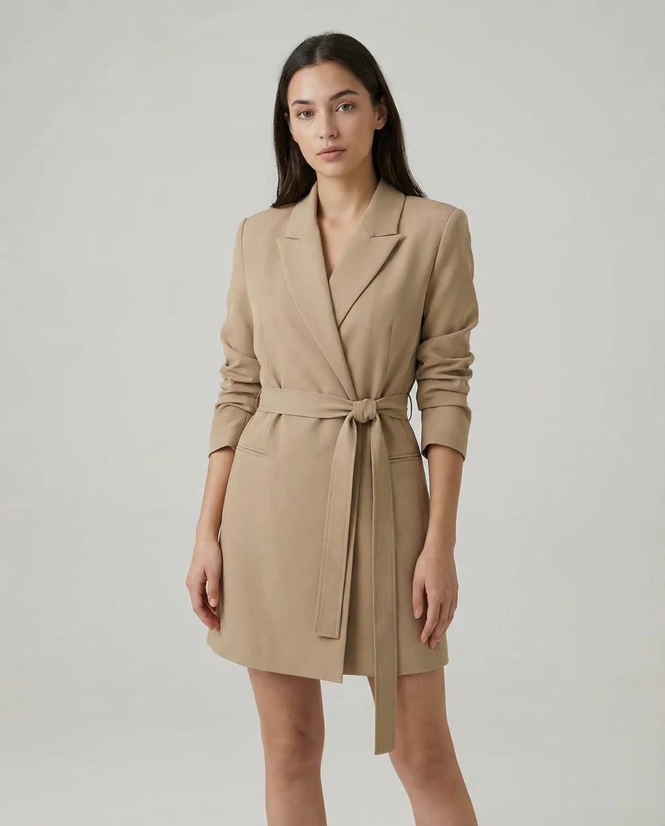Selena | Women’s Belted Blazer Mini Dress