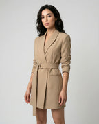 Selena | Women’s Belted Blazer Mini Dress