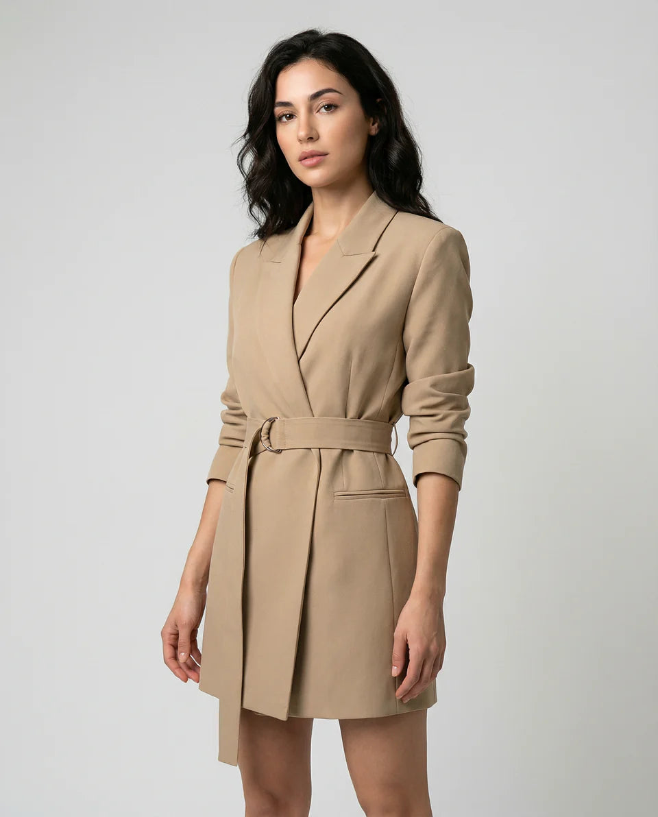 Selena | Women’s Belted Blazer Mini Dress