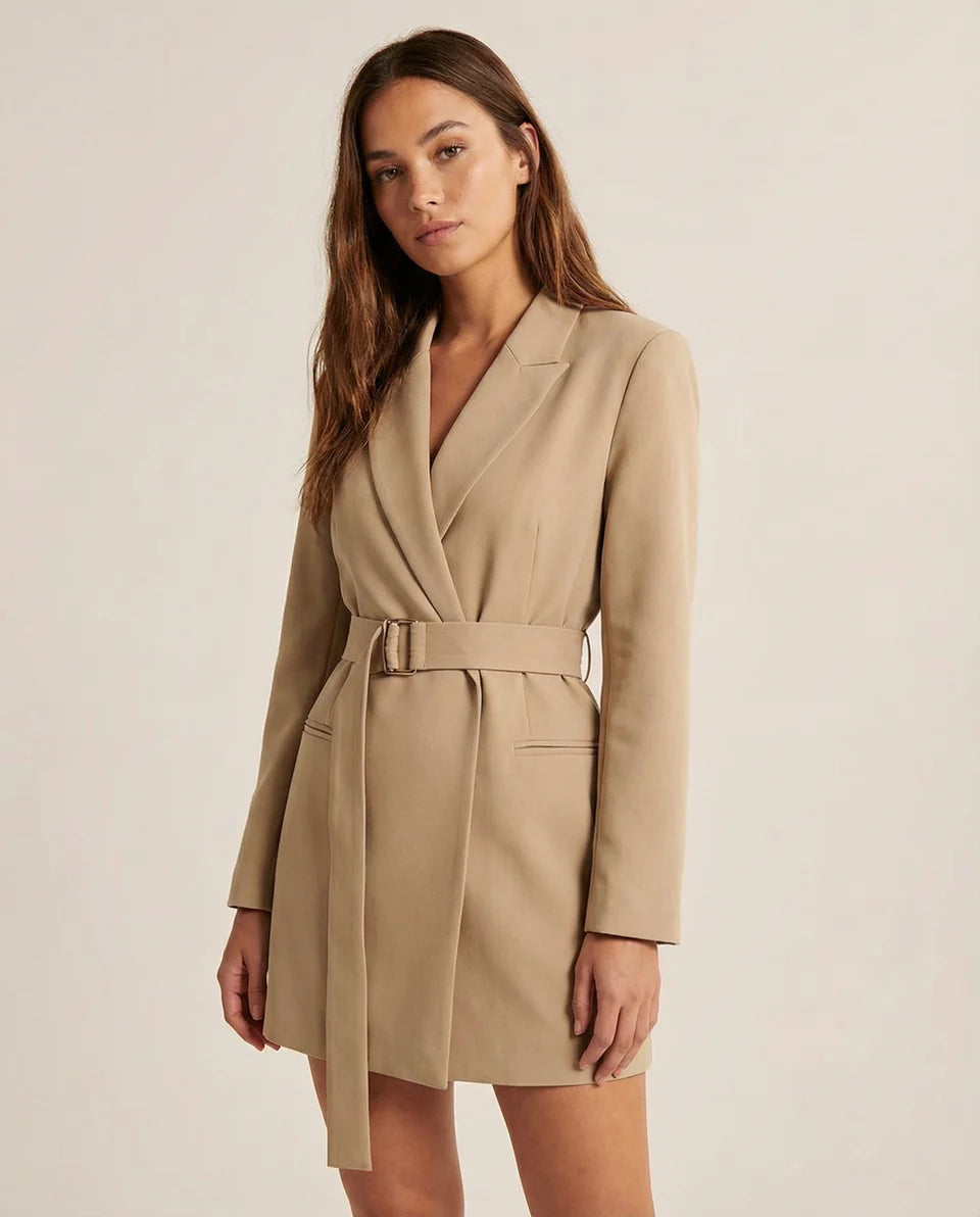 Selena | Women’s Belted Blazer Mini Dress