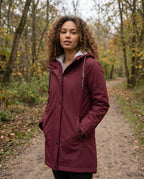 Danica | Women’s Sherpa Lined Hooded Parka Jacket