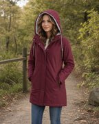 Danica | Women’s Sherpa Lined Hooded Parka Jacket