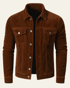 Anson | Men’s Corduroy Button-Front Jacket