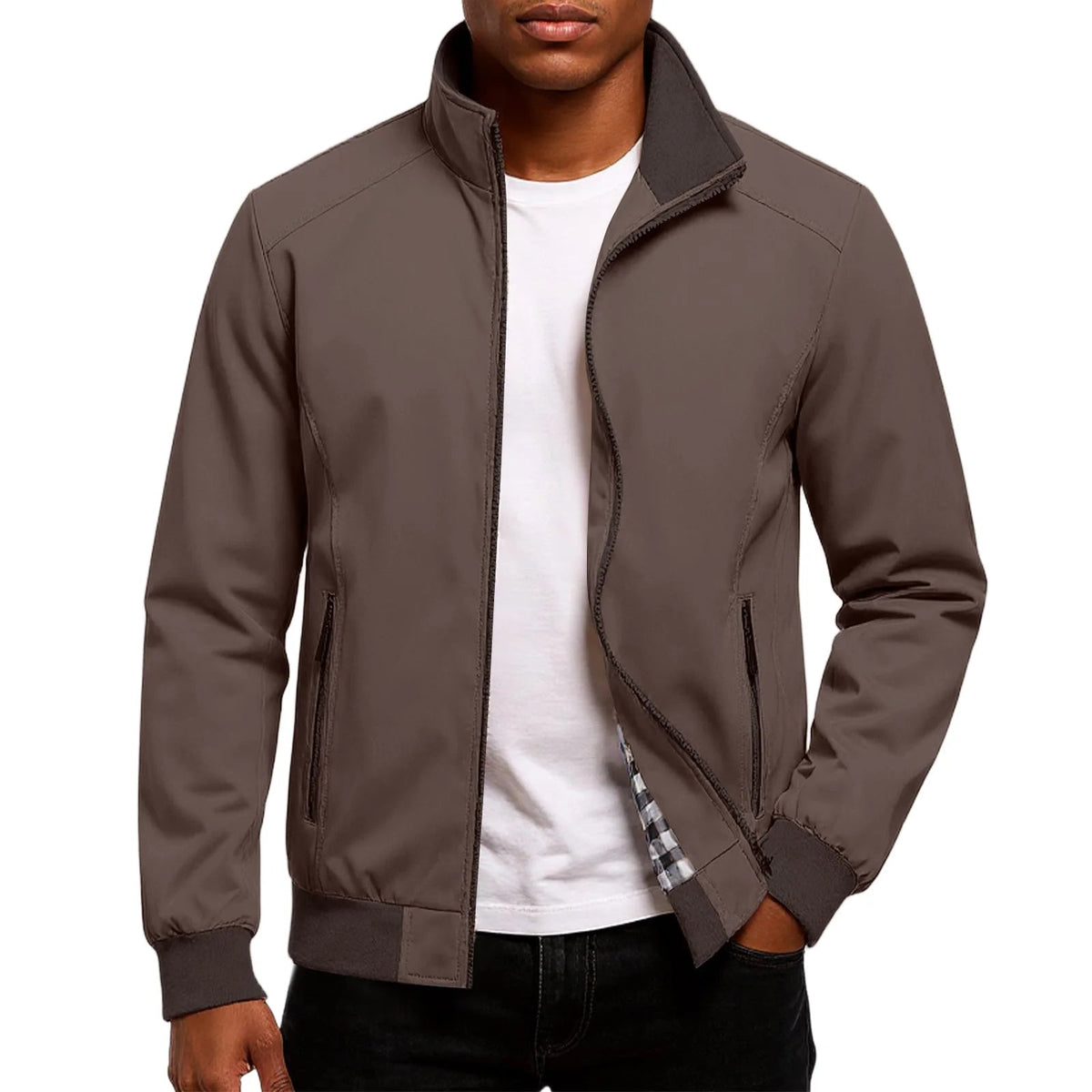 Rylan | Men’s Stand-Collar Bomber Jacket