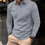 Talon | Men’s Quarter Zip Polo Sweater
