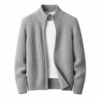 Keller | Men’s Ribbed Full-Zip Cardigan