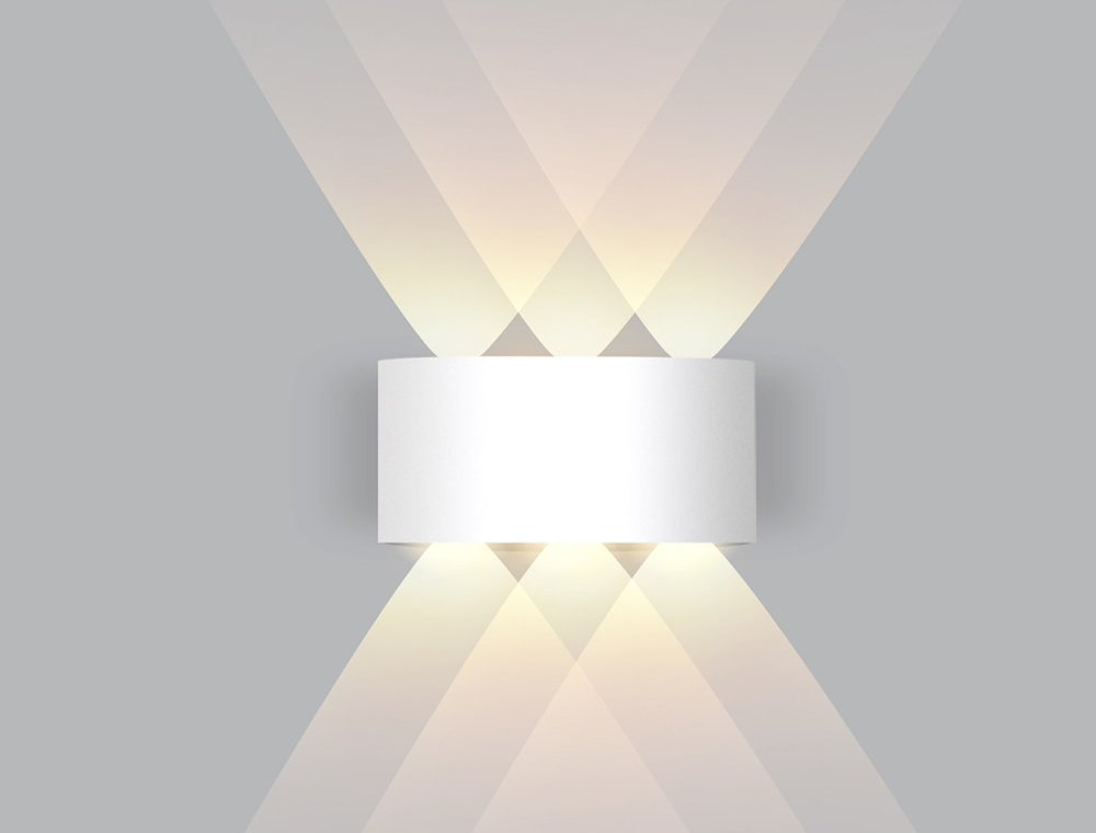 Contemporary home decor wall lamp providing ambient illumination for staircases.