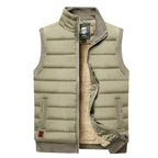 Avery | Men’s Fur-Lined Padded Vest