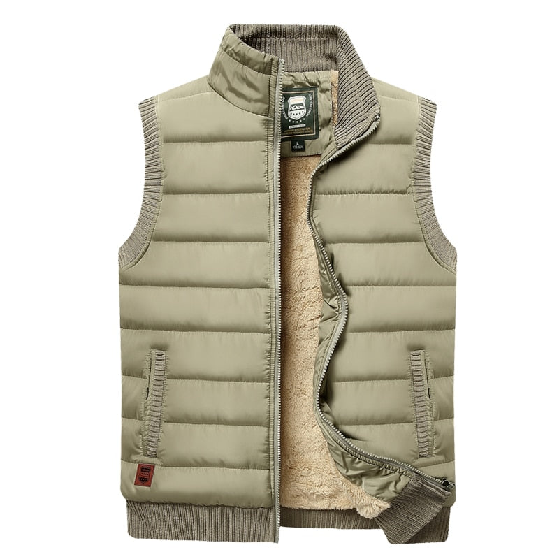 Avery | Men’s Fur-Lined Padded Vest