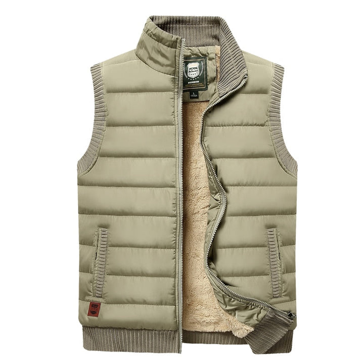 Avery | Men’s Fur-Lined Padded Vest
