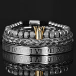 Silver Set Golden Crown