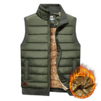 Avery | Men’s Fur-Lined Padded Vest
