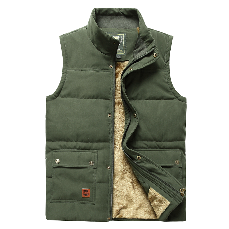 Avery | Men’s Fur-Lined Padded Vest