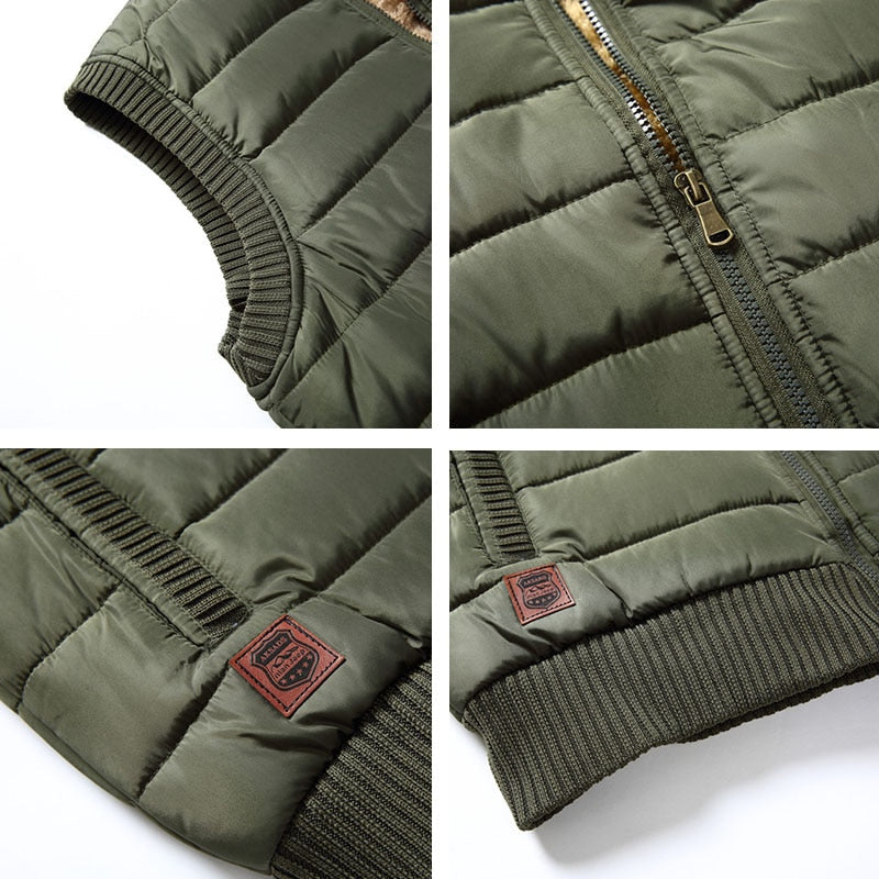 Avery | Men’s Fur-Lined Padded Vest
