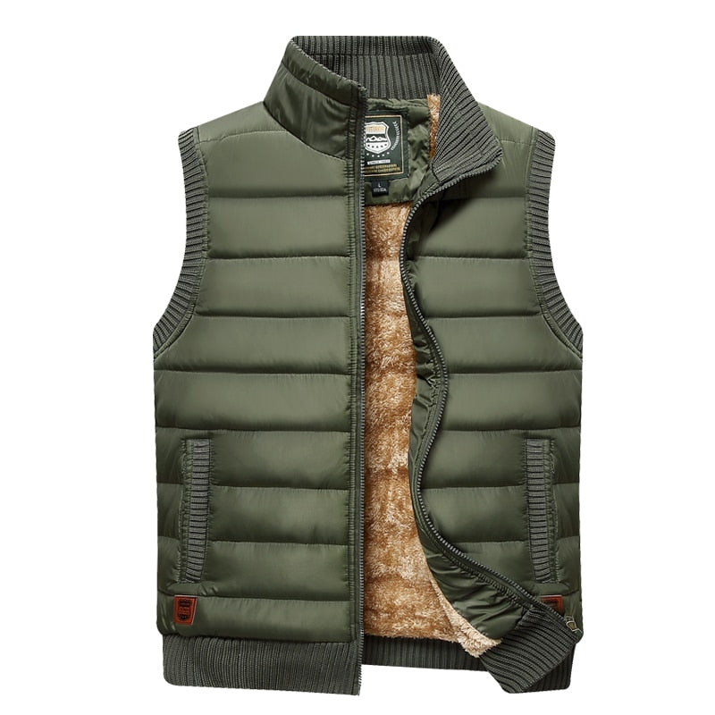 Avery | Men’s Fur-Lined Padded Vest