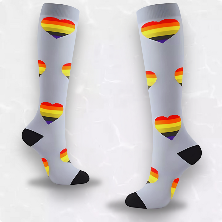 Breathable circulation socks ideal for long flights and travel