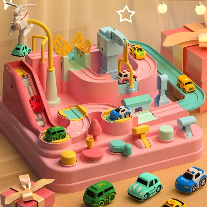 Mechanical puzzle car maze game for kids logic and problem solving