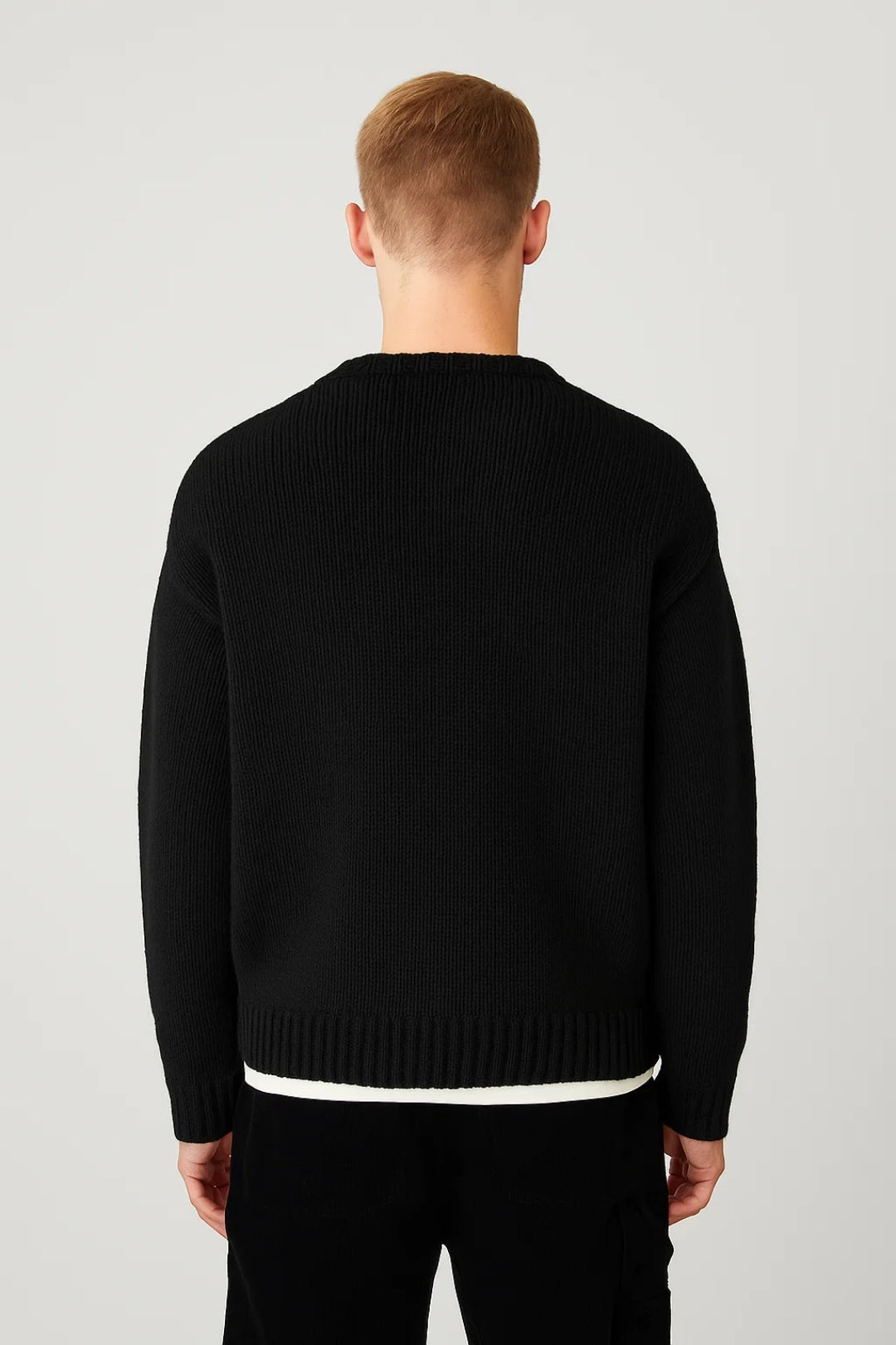 Emmett | Men’s Crew Neck Knit Sweater