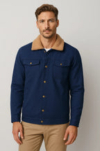 Keaton | Men’s Sherpa-Collar Jacket