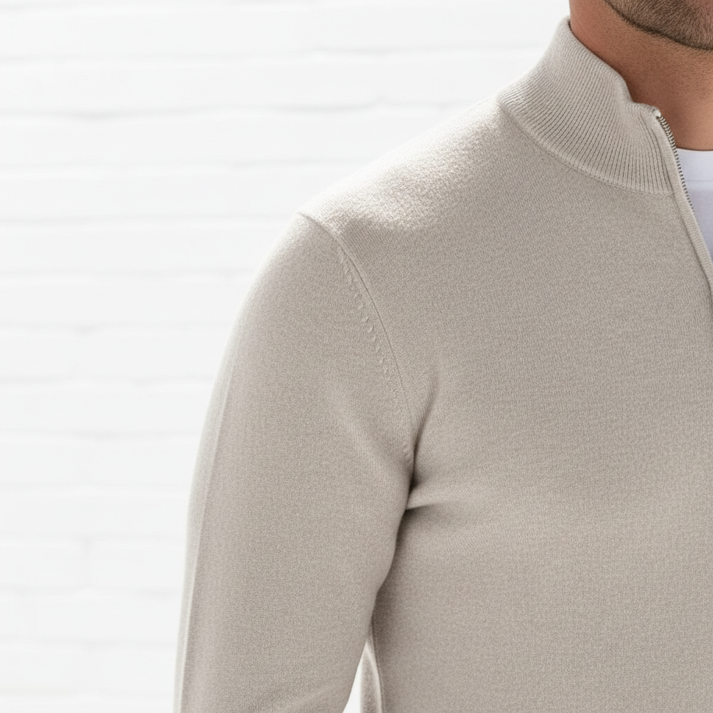 Ashford | Men’s Quarter-Zip Sweater
