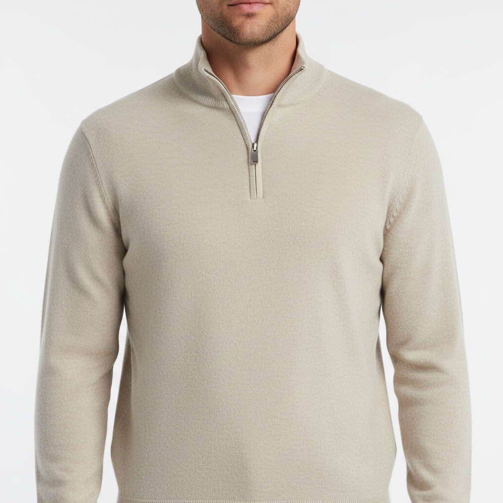 Ashford | Men’s Quarter-Zip Sweater