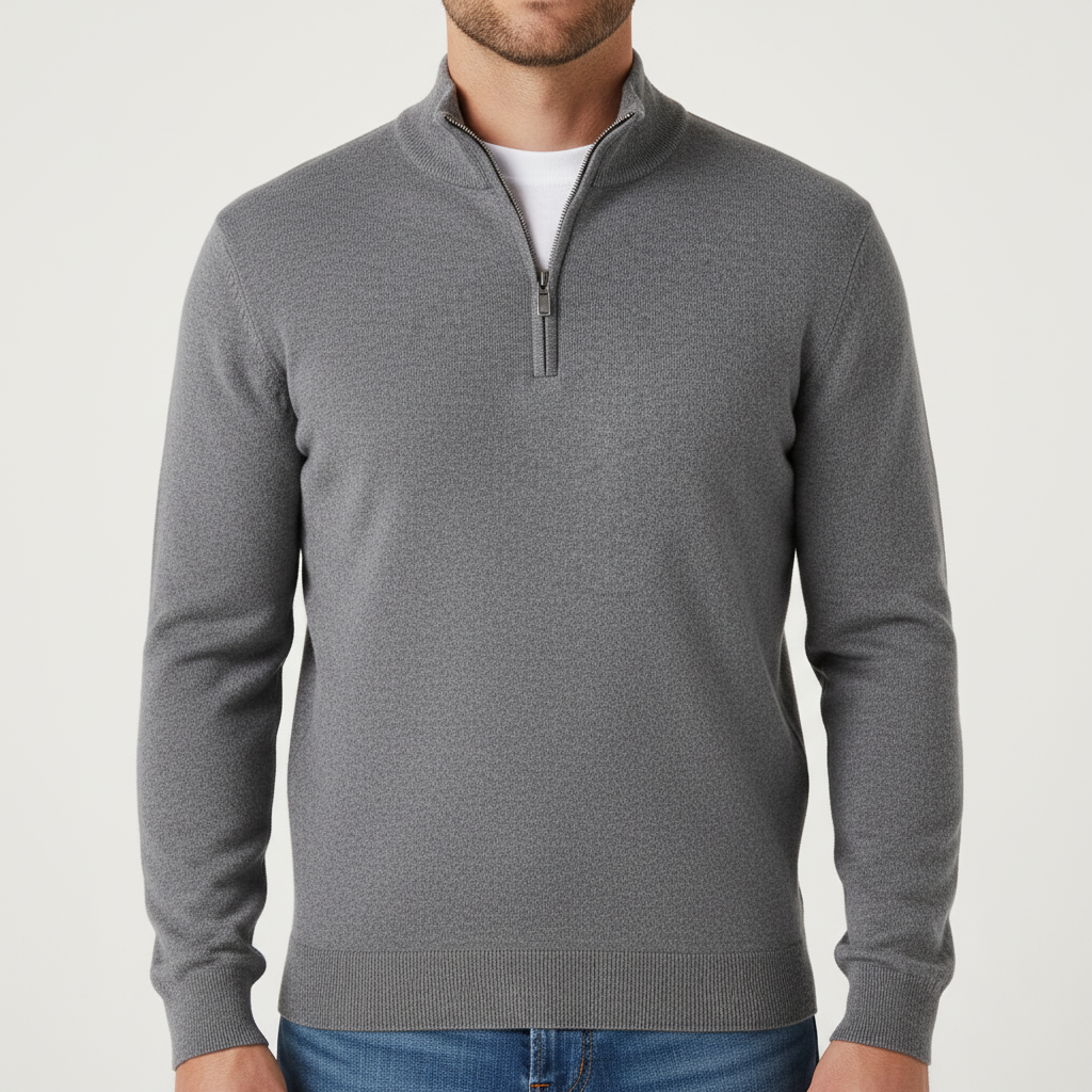 Ashford | Men’s Quarter-Zip Sweater