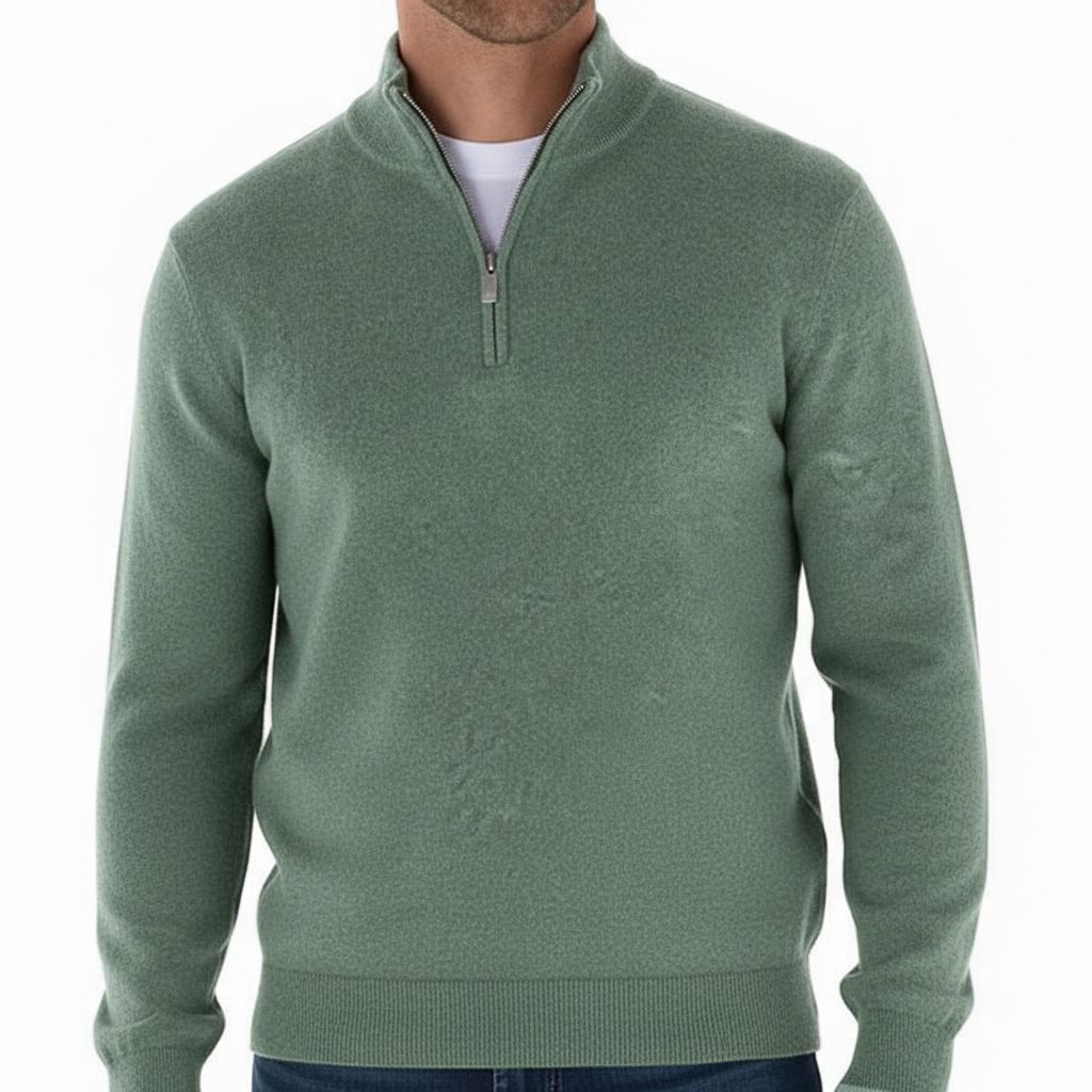 Ashford | Men’s Quarter-Zip Sweater