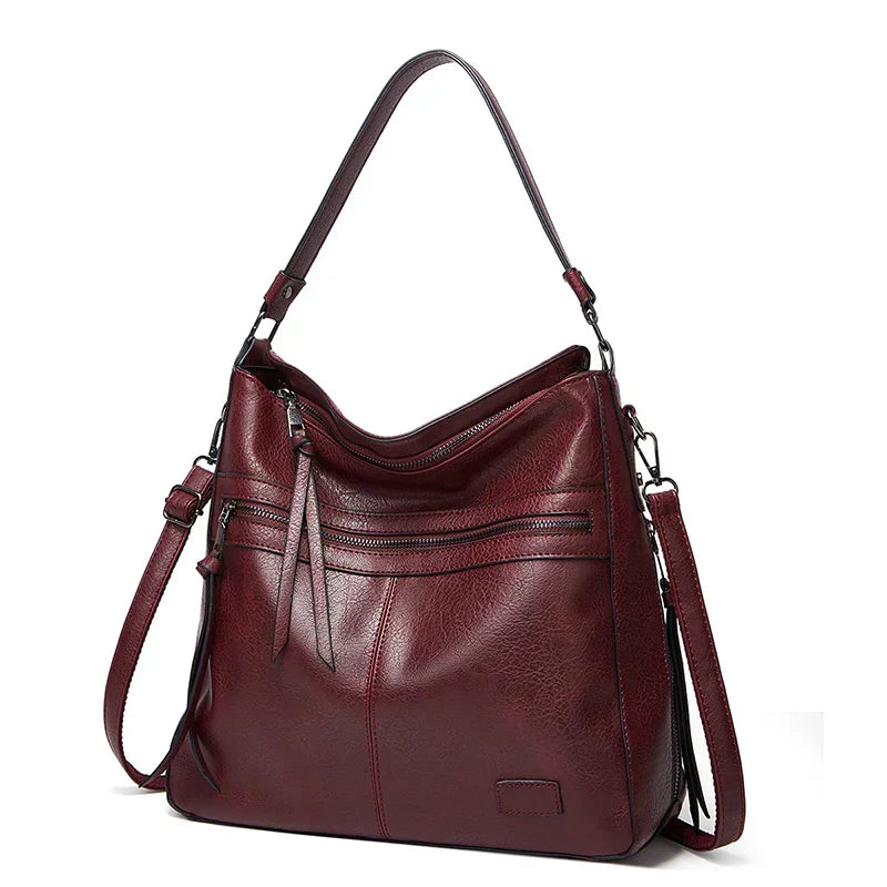 Elegant brown handbag for women styled as an everyday luxury shoulder bag