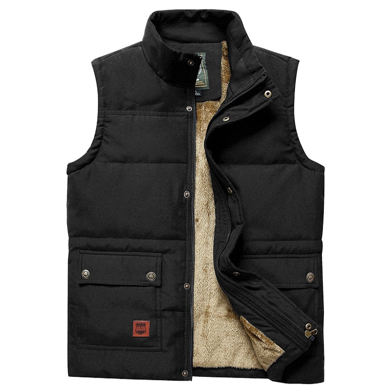 Avery | Men’s Fur-Lined Padded Vest