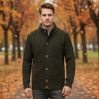 Callahan | Men’s Cable Knit Cardigan