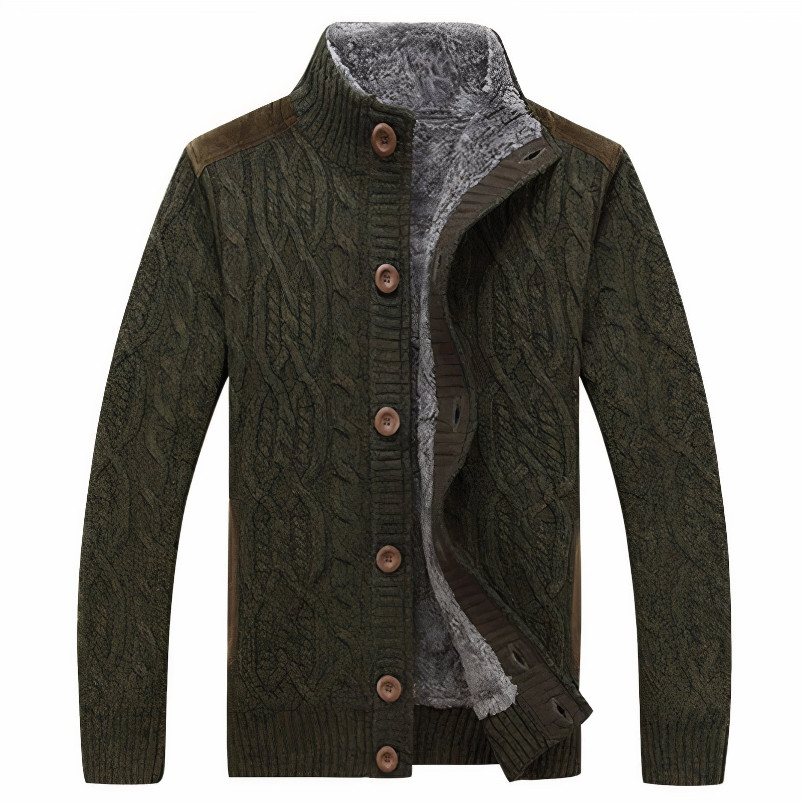 Callahan | Men’s Cable Knit Cardigan